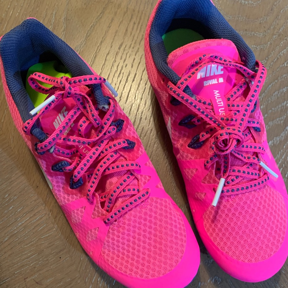New Nike rival cleats pink